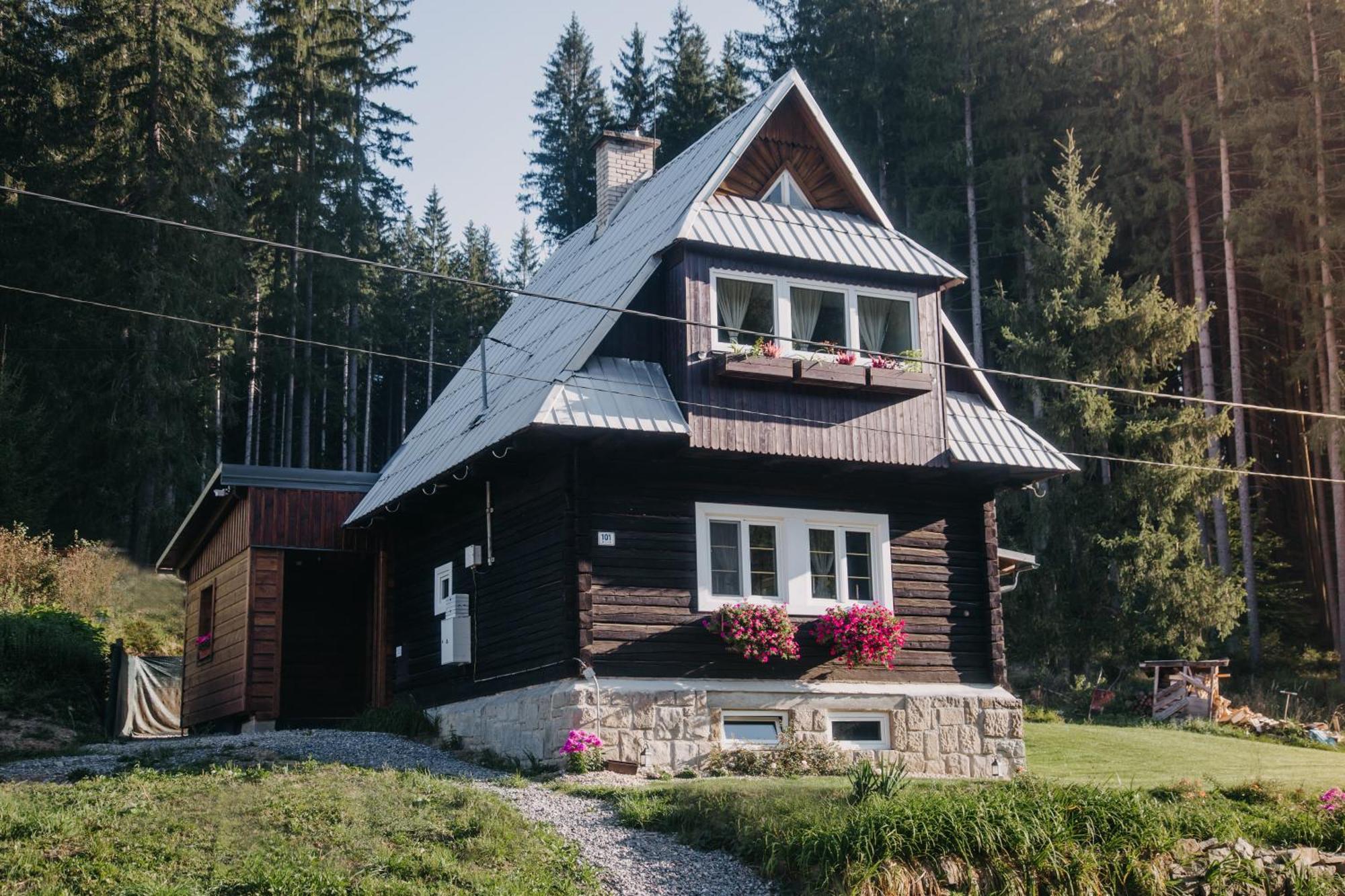 Вилла Roubenka U Kavku Старе Гамры Экстерьер фото